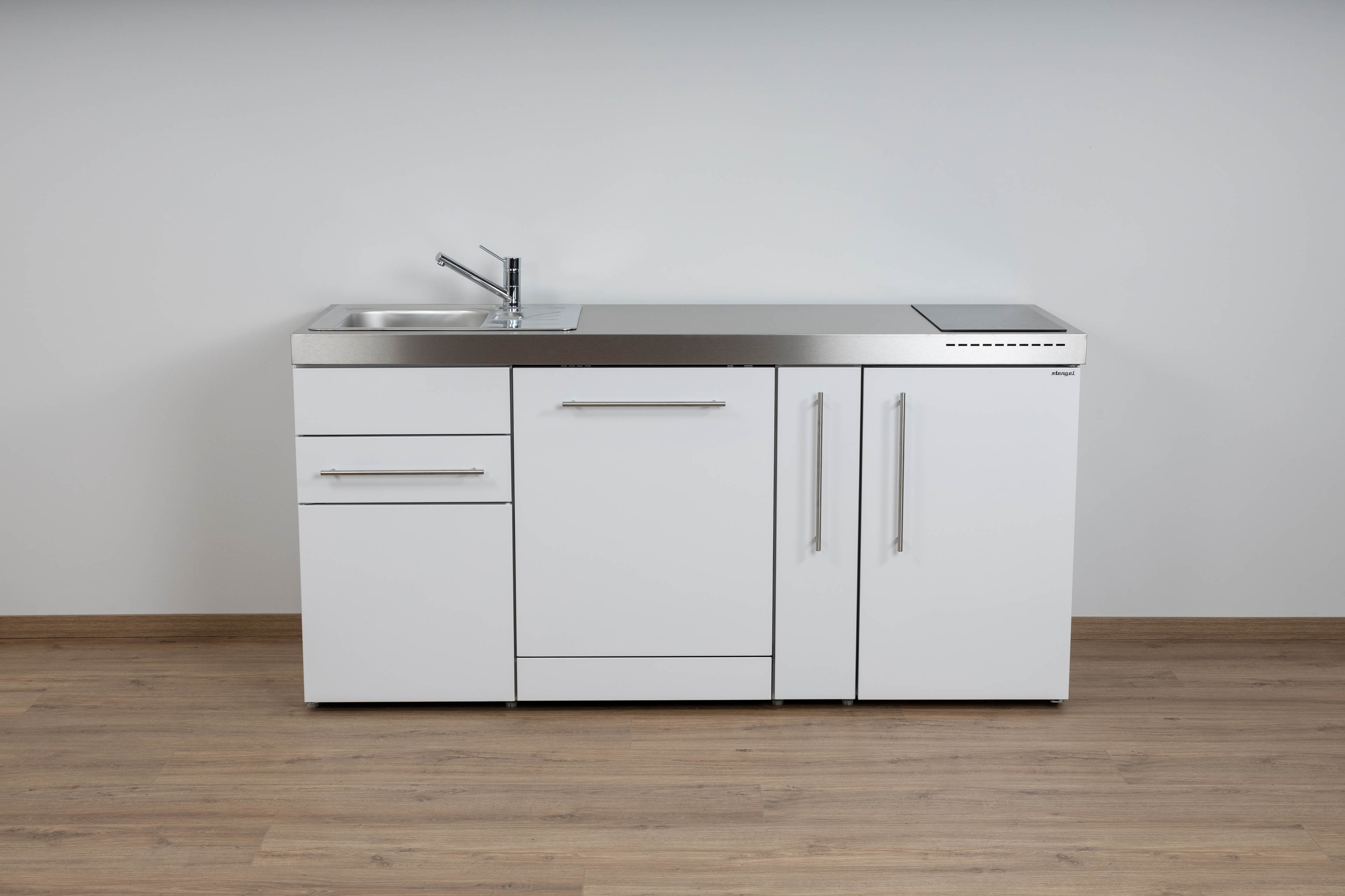 Miniküche Premiumline MPGGS 180 - Mit Geschirrspüler Groß für 15 Gedecke