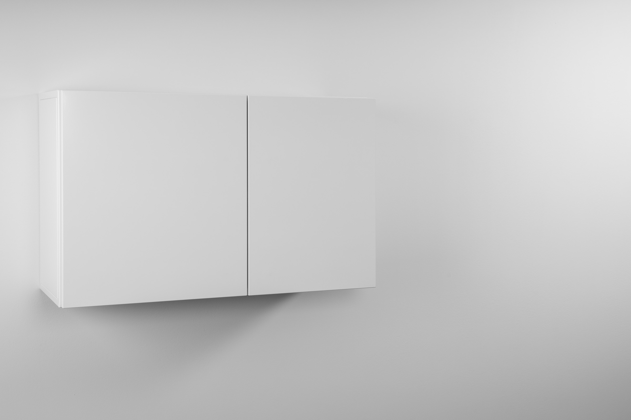 560_900_oG_weiss Hängeschrank Classic HSCL 90 mit verdeckter Griffleiste - 90cm Breite