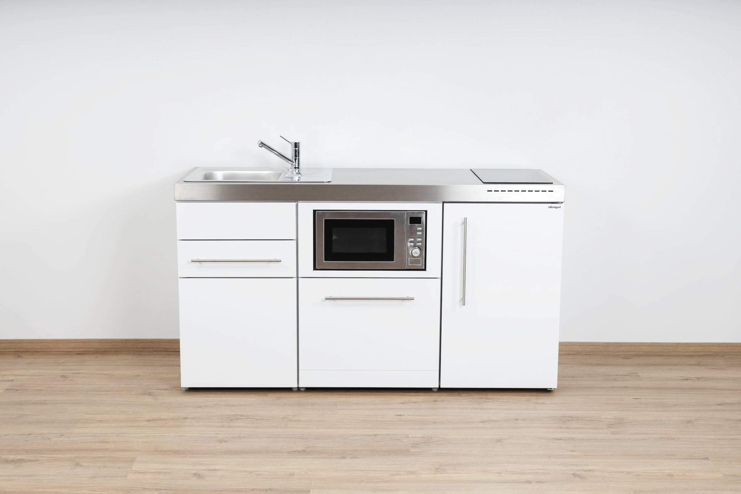 Miniküche Premiumline MPGSM 160 - Mit Geschirrspüler & Mikrowelle