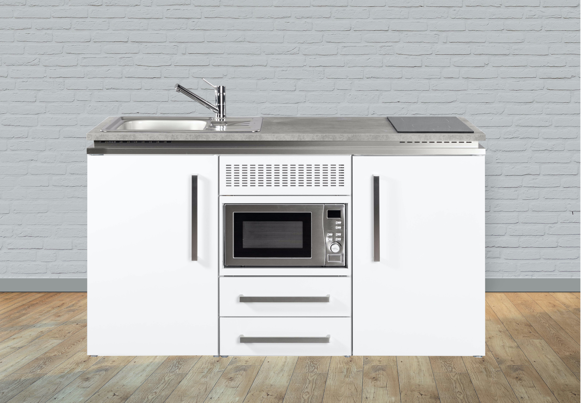 MDM150-GKFDGsaZcD1EwYCx Miniküche Designline MDM 150 - Mit Mikrowelle