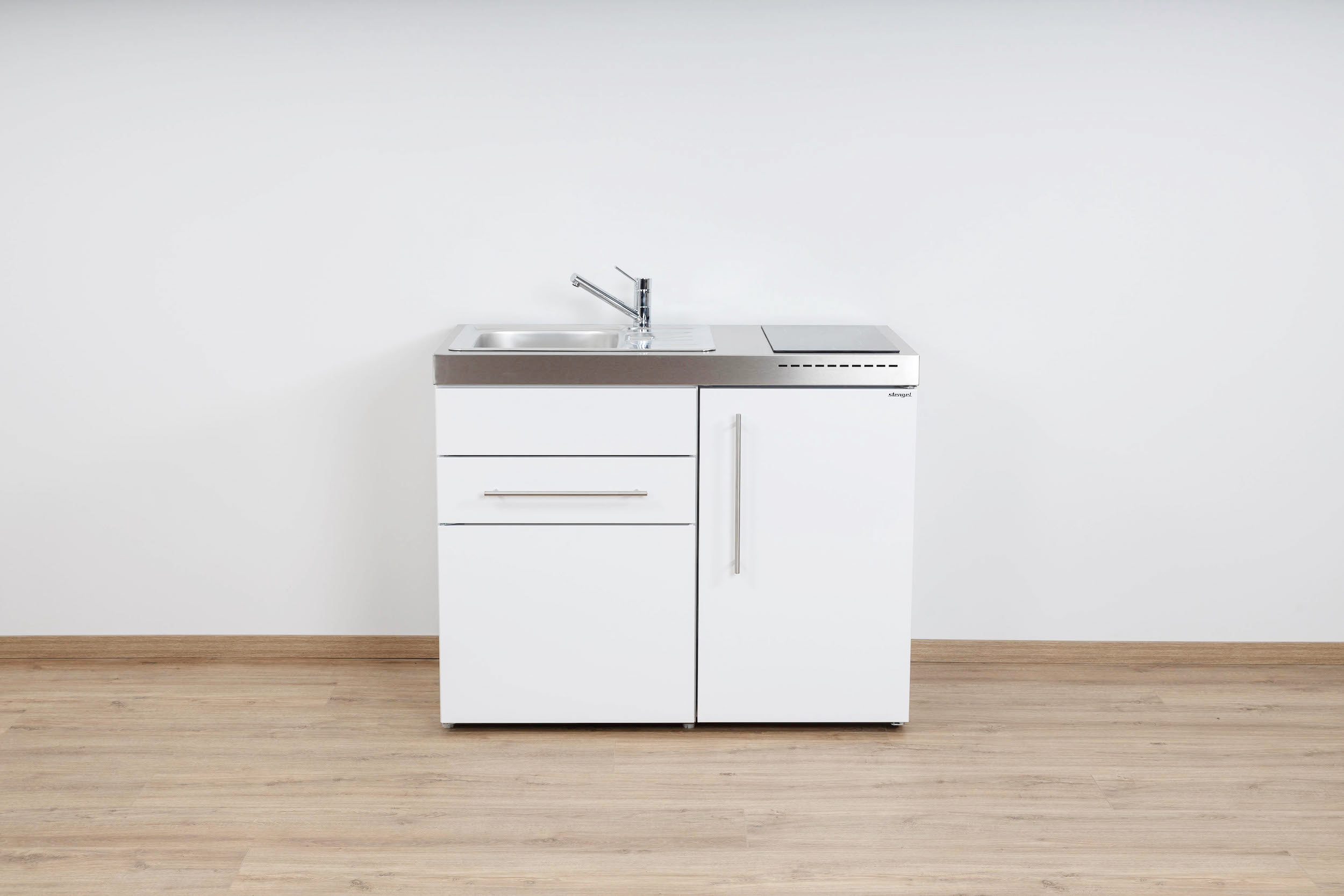 MP110-WeissgTOd3SkdYz2Mn Miniküche Premiumline MP 110 S - Mit Schublade