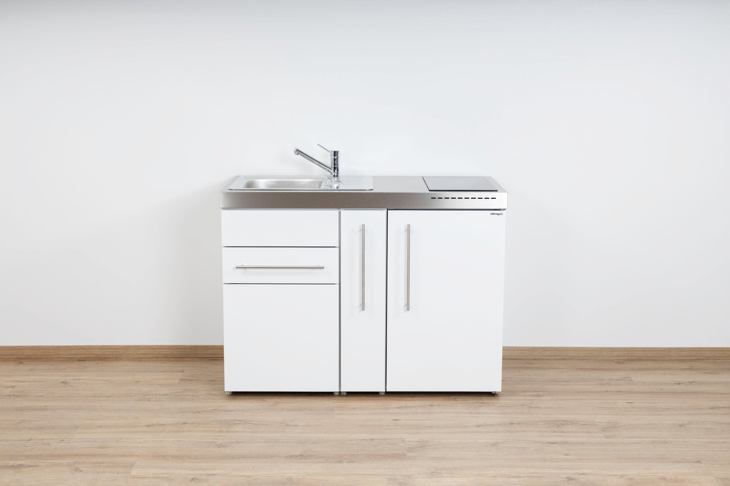 Miniküche Premiumline MP 120 A - Mit Apothekerauszug