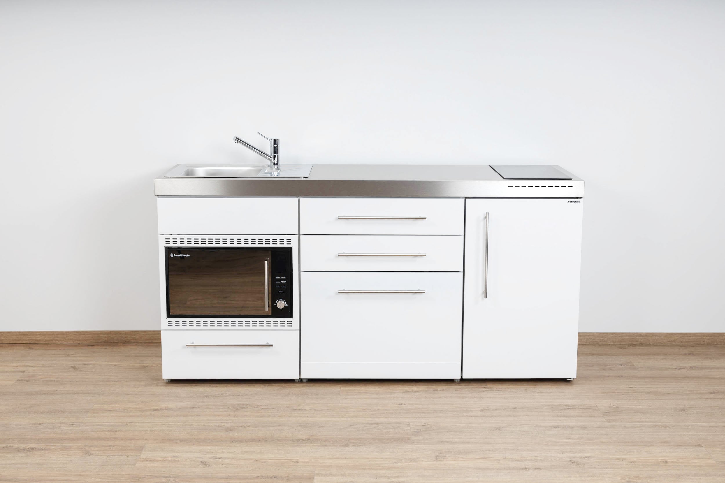 Miniküche Premiumline MPGSMOS 180 - Mit Geschirrspüler & Mikrowellenofen 30l