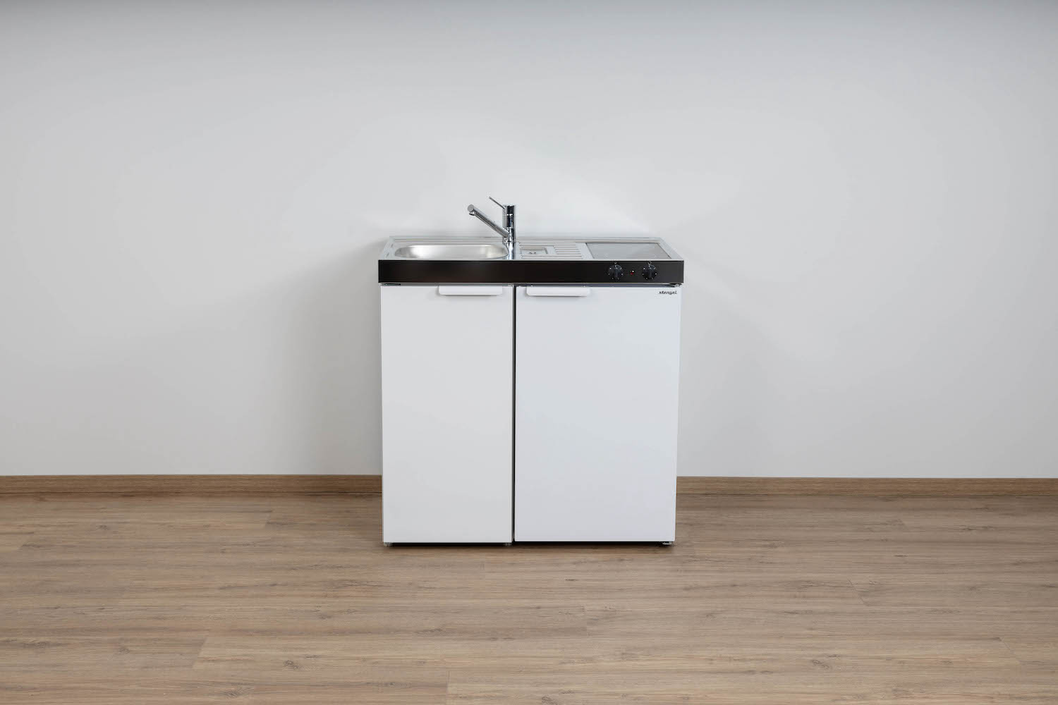 MK90-Glaskeramik-Wei Miniküche Kitchenline MK 90