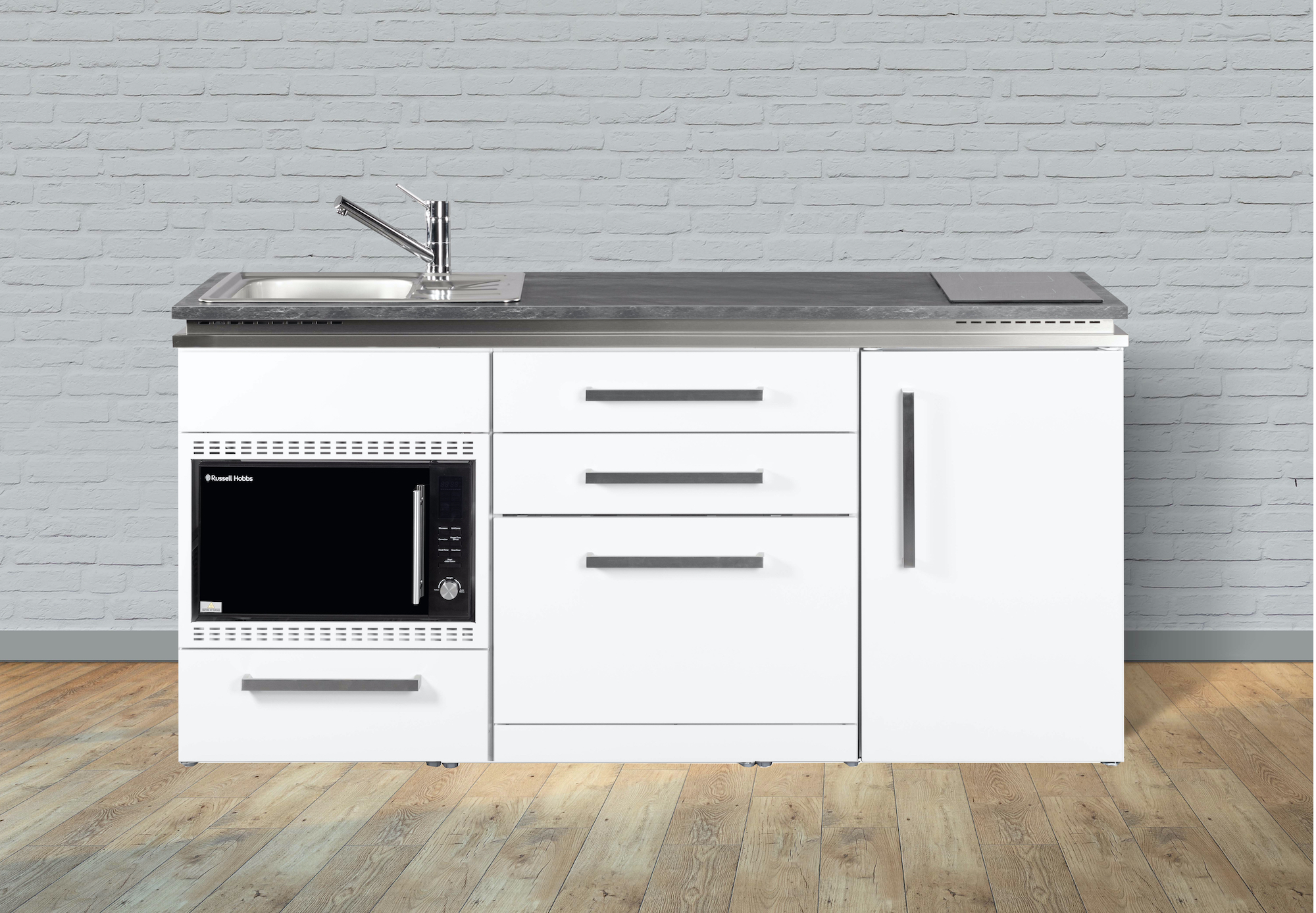 MDGSMOS180A-GIK Miniküche Designline MDGSMOS 180 - Mit Geschirrspüler - Mikrowellenofen