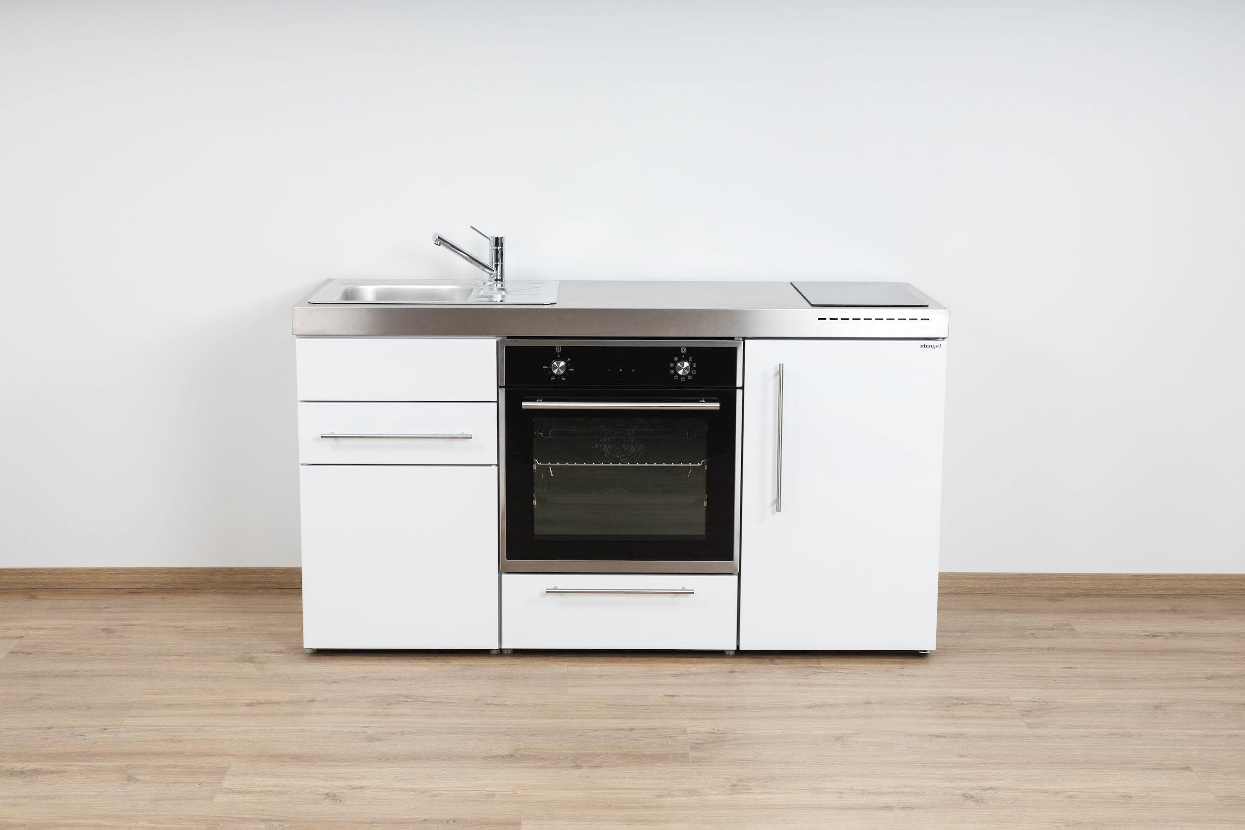 MPB160-Weiss Miniküche Premiumline MPB 160 - Mit Backofen