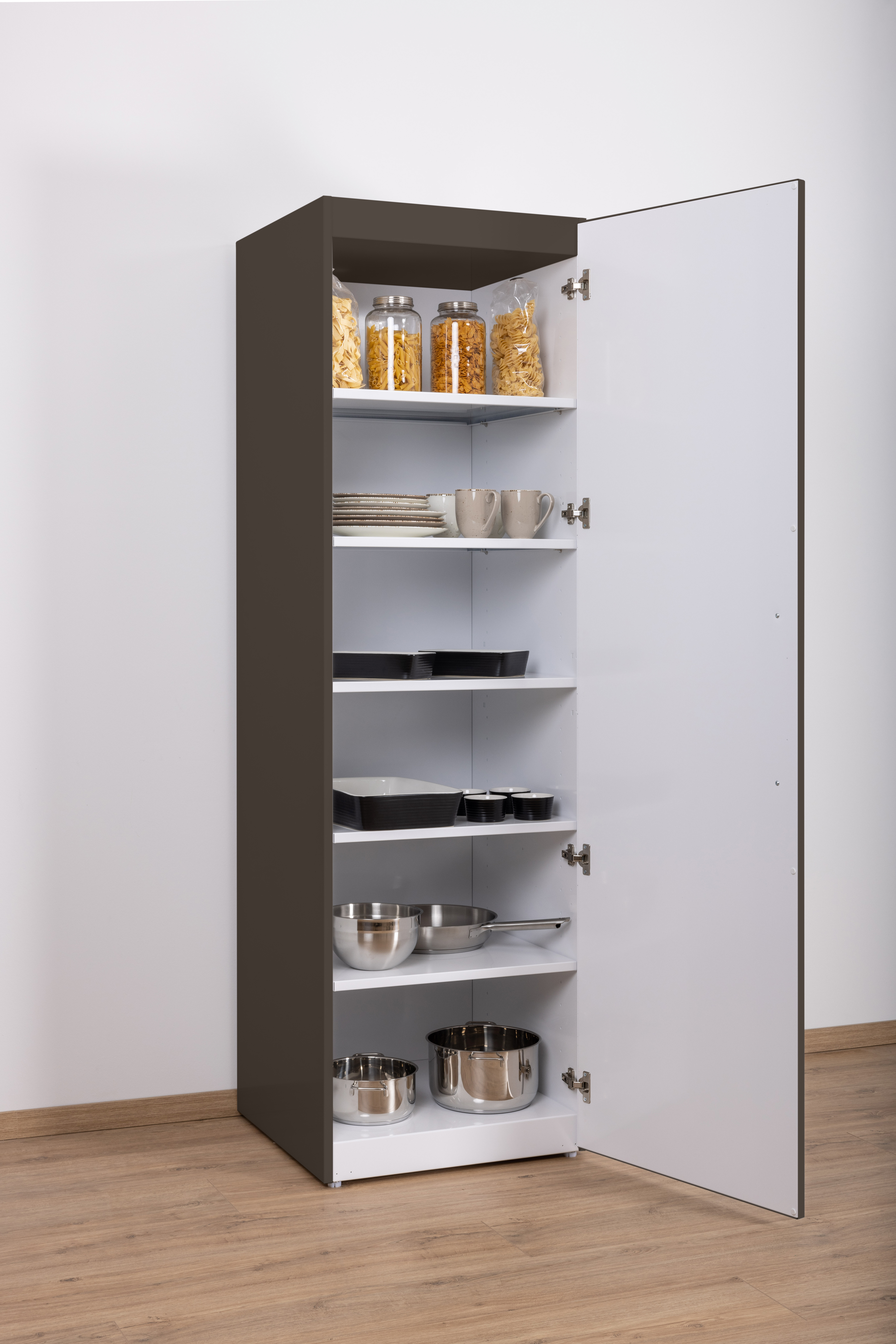 Hochschrank-SchrNg-offen-Mokka-Metallic