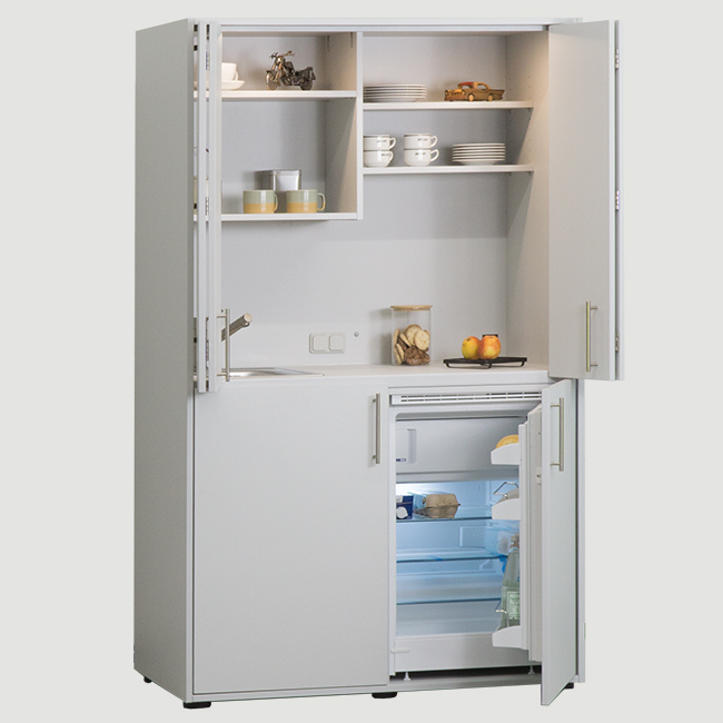 Pro-Art designLINE Küchenschrank mit Liebherr Kühlschrank 194 x 118 x 66 cm H/B/T