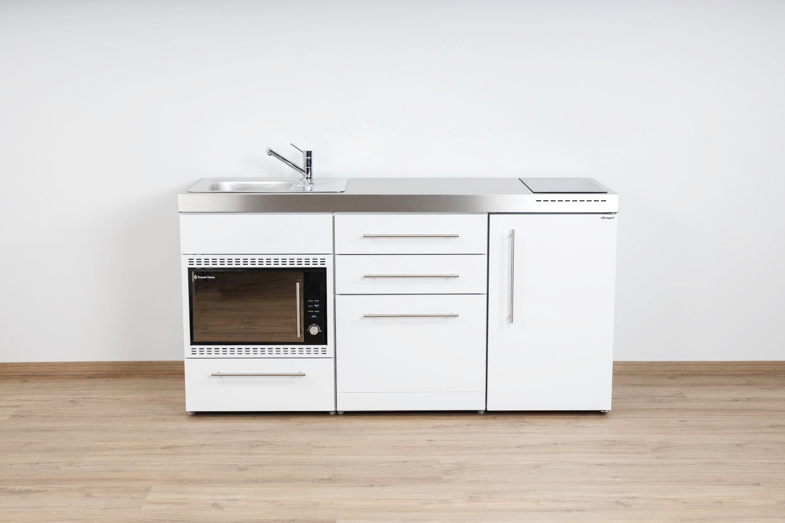 Miniküche Premiumline MPGSMOS 170 - Mit Geschirrspüler, Mikrowelle & Backofen