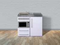 Miniküche Premiumline MPM 100 - Mit Mikrowelle & Kühlschrank Miniküche Premiumline MPM 100 - Mit Mikrowelle & Kühlschrank