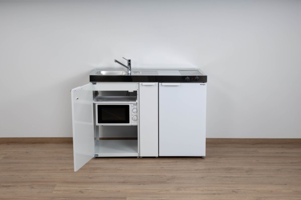 Miniküche Kitchenline MKM 120 A - Mit Mikrowelle & Auszug
